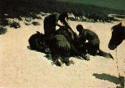 Frederic Remington Hungry Moon Germany oil painting artist